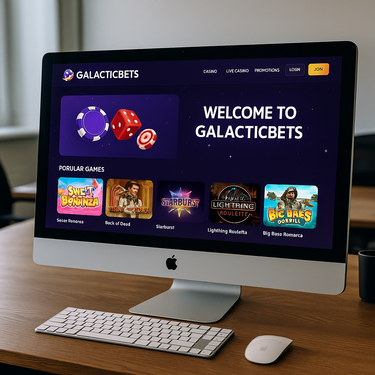 GalacticBets - Desktop Platform Design - Intuitive Navigation